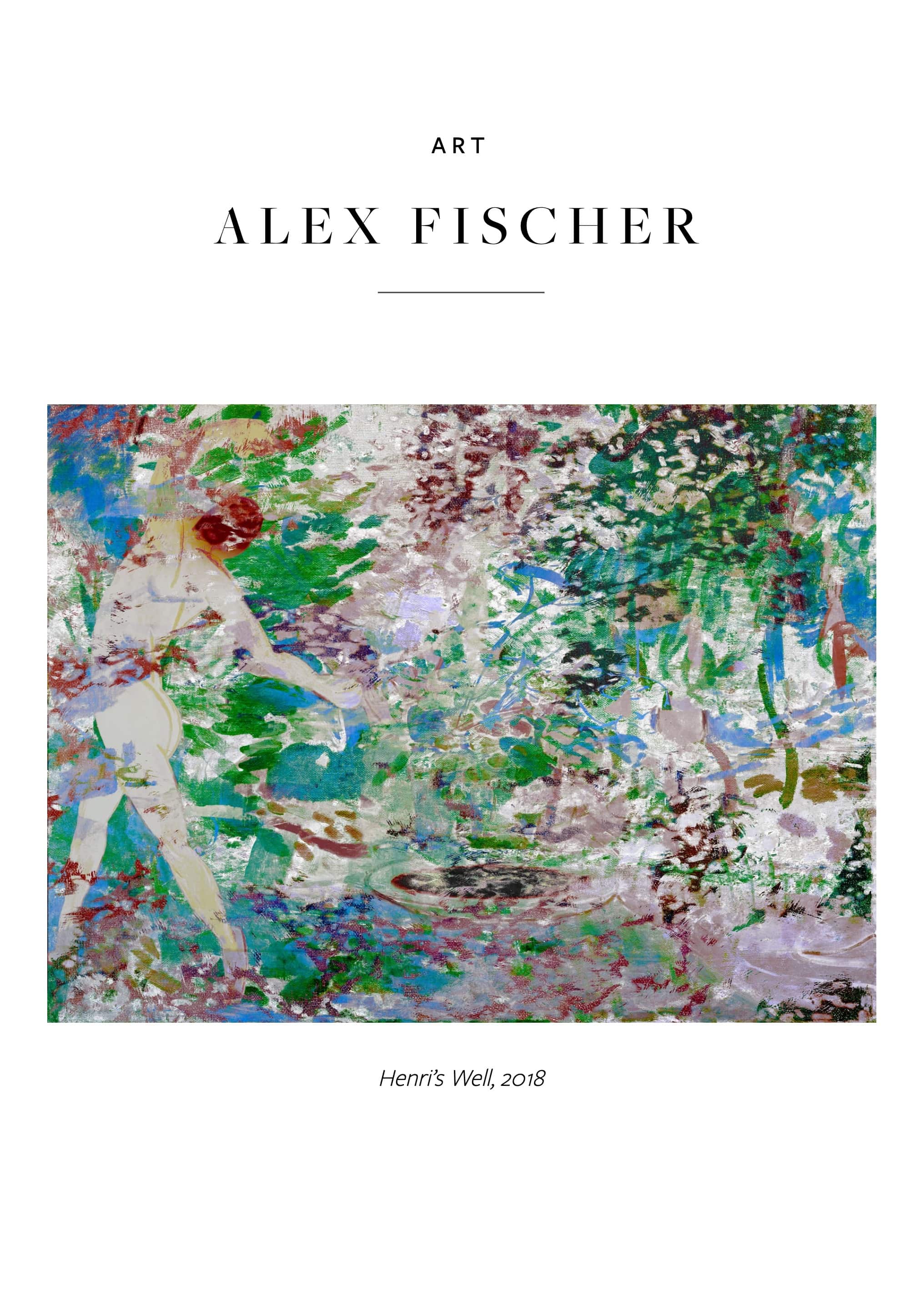 Blanc Magazine Alex Fischer — 2019